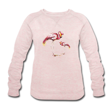 JanaRoos - T-shirts and Sweaters - Sweater - Packshot - Hand drawn illustration - Round neck - Long sleeves - Cotton - Pink - Roze - Flamingo - Flamingo's