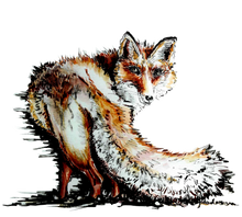 JanaRoos - Jana Roos - Hand drawn illustration - Print - Design -  fox - vos