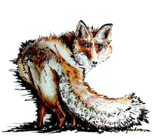 JanaRoos - Jana Roos - Hand drawn illustration - Print - Design -  Fire Fox - Vos
