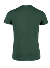 T-shirt back side packshot groen