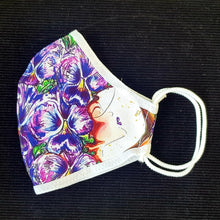 Purple Pansy - WHITE light