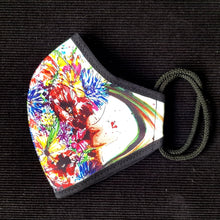 Wild Flowers - BLACK dark