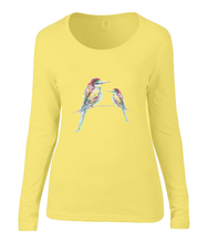Ladies T-shirt Colorful birds/Kingfisher