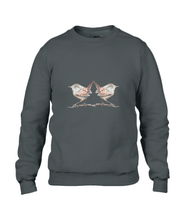 JanaRoos - T-shirts and Sweaters - Sweater - Packshot - Hand drawn illustration - Round neck - Long sleeves - Cotton - black - zwart - wren - winterkoninkje